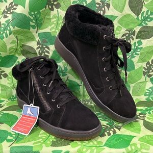 Aetrex Dylan Black Orthodox Women’s Ankle Boots (US Size 10)